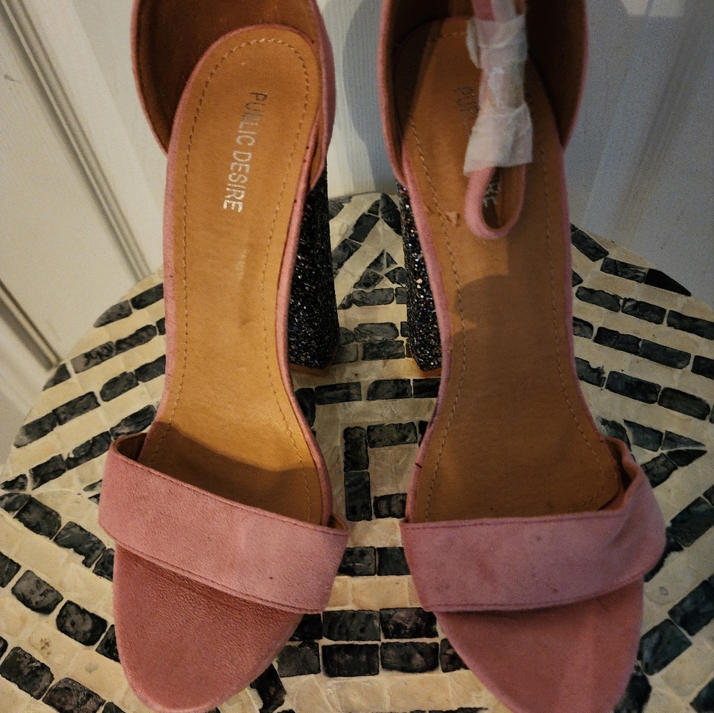 Public Desire Heeled Platform Sandals